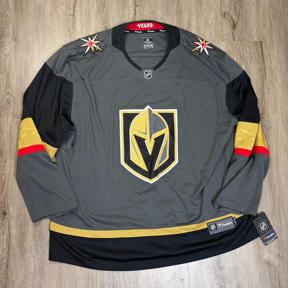 NWT Vegas Golden Knights Fanatics Branded Alternate Breakaway Jersey Mens 3XL